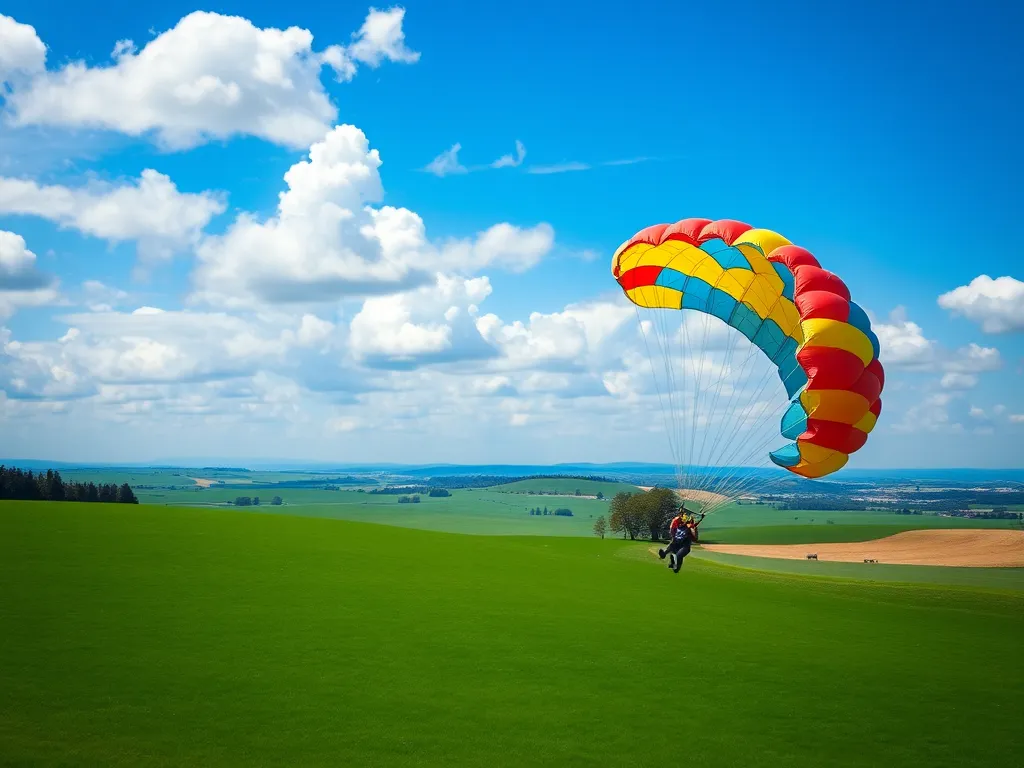 Ile trwa skok ze spadochronem?