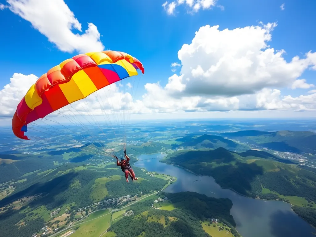 Ile kosztuje skok ze spadochronem?