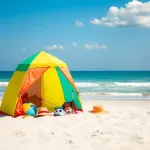 Jak skutecznie składanie namiotu plażowego: porady i techniki